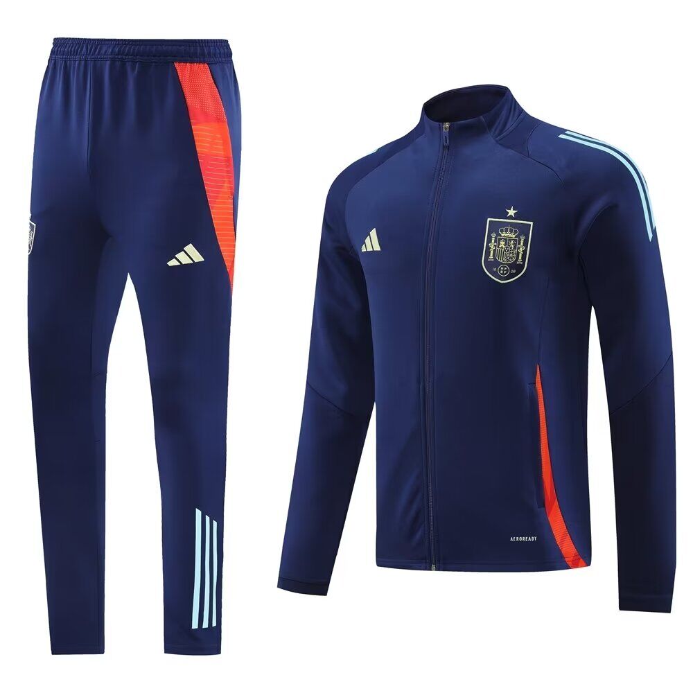 AAA Quality Spain 24/25 Tracksuit - Navy Blue